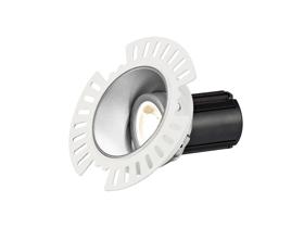 DM200996  Basy A 10 Tridonic Powered 10W 4000K 810lm 36° CRI>90 LED Engine Silver Adjustable Recessed Spotlight, IP20